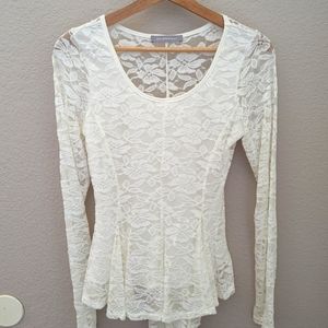 Purple Snow Lace Shirt